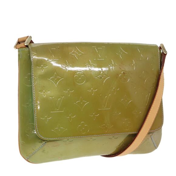 LOUIS VUITTON Monogram Vernis Thompson Street Bag Baby Blue M91009 - Picture 1 of 12